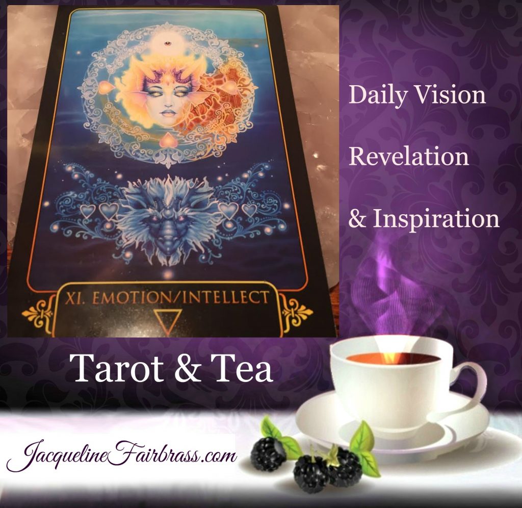 Truth | Emotion | Intellect | Tarot & Tea | Tarot | Tea | Jacqueline Fairbrass | Eleven of Water