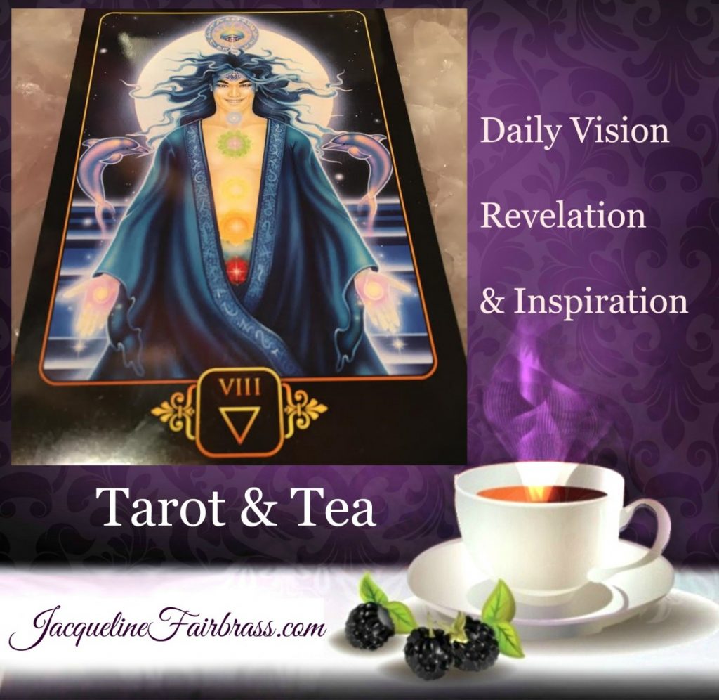 Appreciation | Gratitude | Delight | Eight of Water | Tarot 7 Tea | Eight of Cups | Jacqueline Fairbrass | Feeling Absolutely Fabulous | Daily Oracle | Chinese New Year