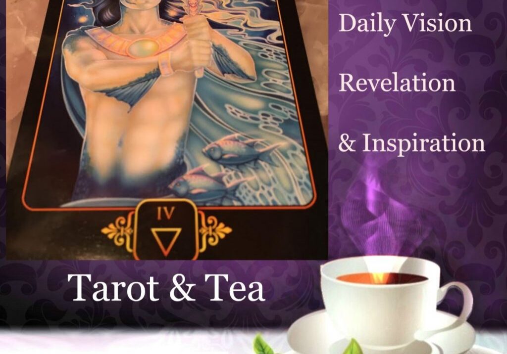 Flaws | Mirror | Imperfection | Acceptance | Four of Water | Tarot & Tea | Bramble Cottage | Feeling Absolutely Fabulous | Jacqueline Fairbrass