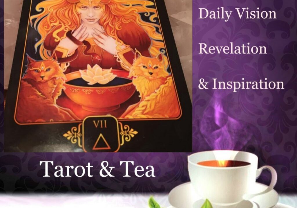 Intuition | ESP | Whispers | Seven of Fire | Tarot & Tea | Bramble Cottage | Feeling Absolutely Fabulous | Jacqueline Fairbrass | Daily Oracle
