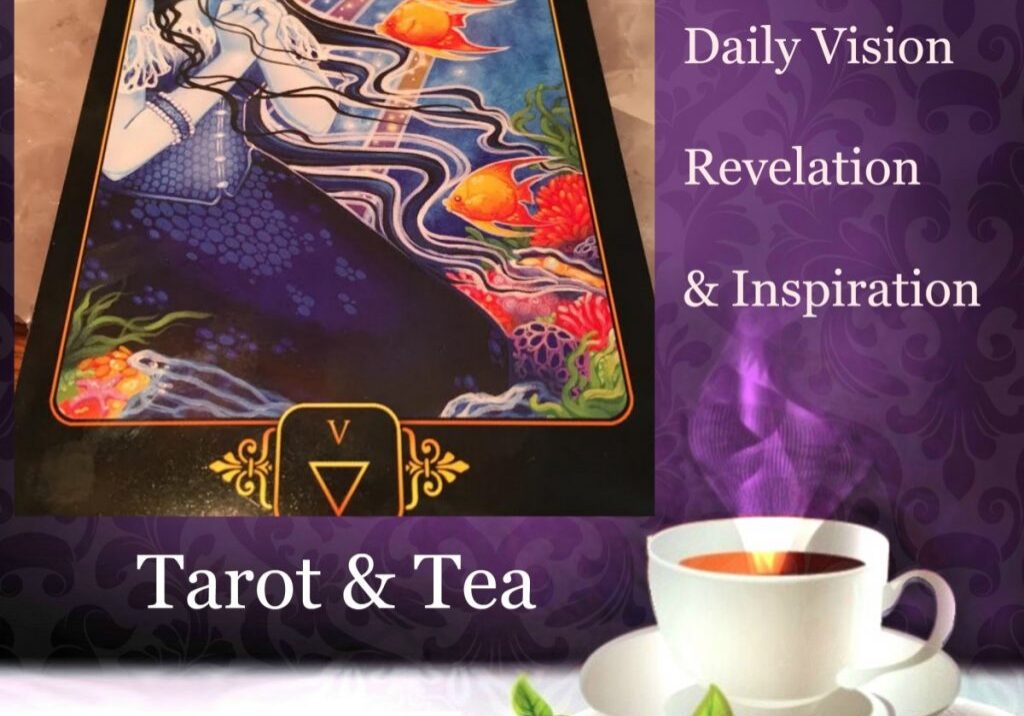 Confusion | Grief | Emotions | Five Water | Tarot & Tea | Feeling absolutely Fabulous | Daily Oracle | Jacqueline Fairbrass