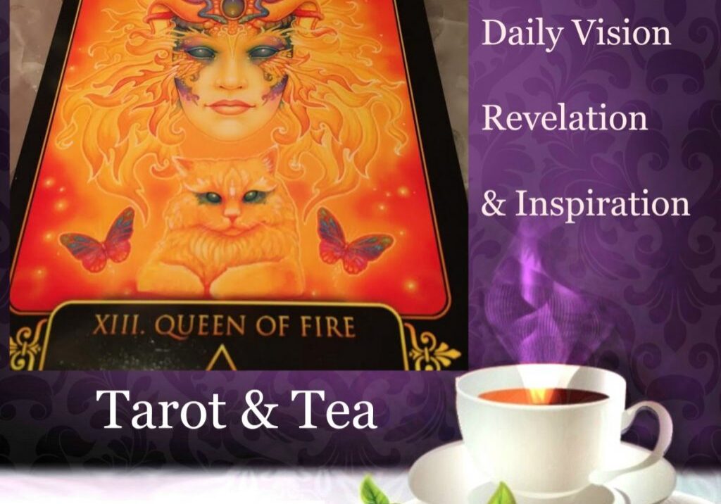 Fabulous | Queen of Fire | Phoenix | Tarot & Tea | Feeling Absolutely Fabulous | Tarot & Tea | Jacqueline Fairbrass