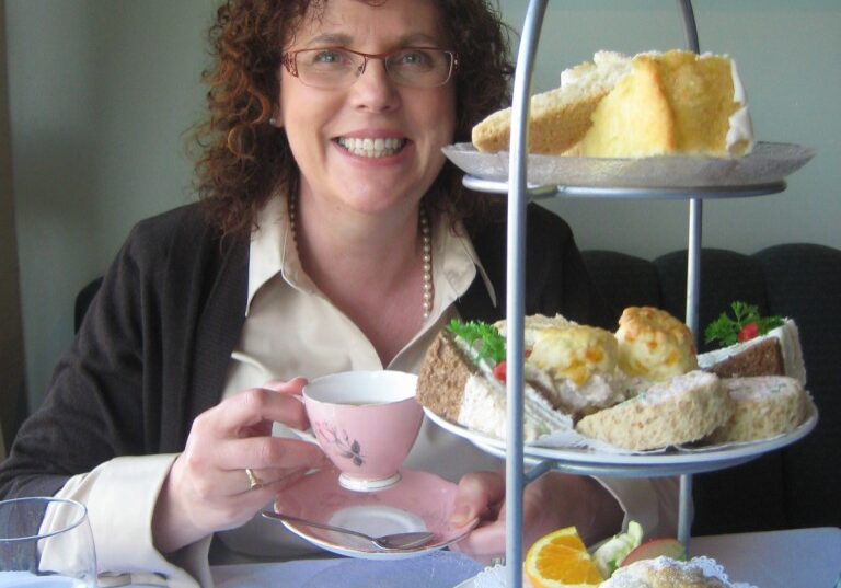 Marth Stewart Jacqueline Fairbrass Choose Happy & Celebrate Tea
